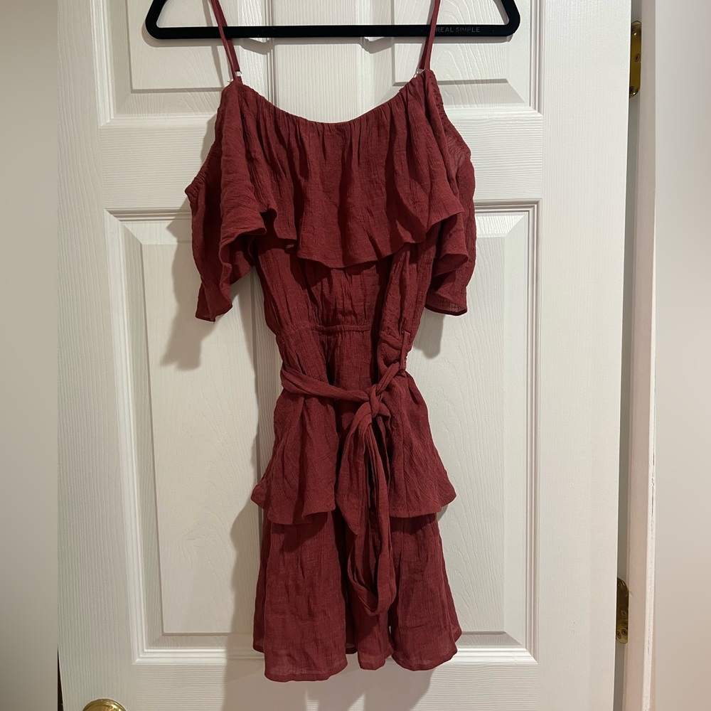 Fashion on Earth Burgundy Dress